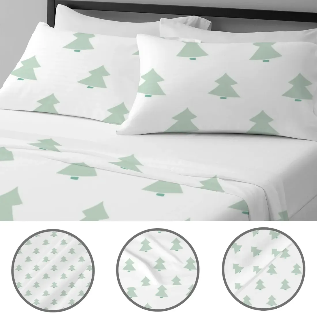 Custom Fitted Sheet 4-Piece Set — photo 4