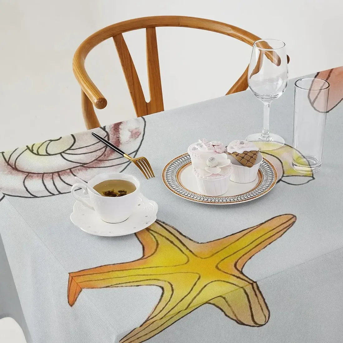 Rectangle Tablecloth 55"×55" — photo 3
