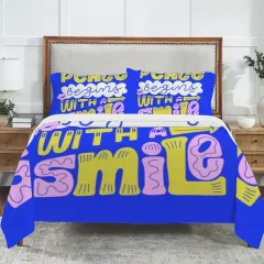 Custom 3-Piece Bedding Set (80" x 90") thumbnail 1