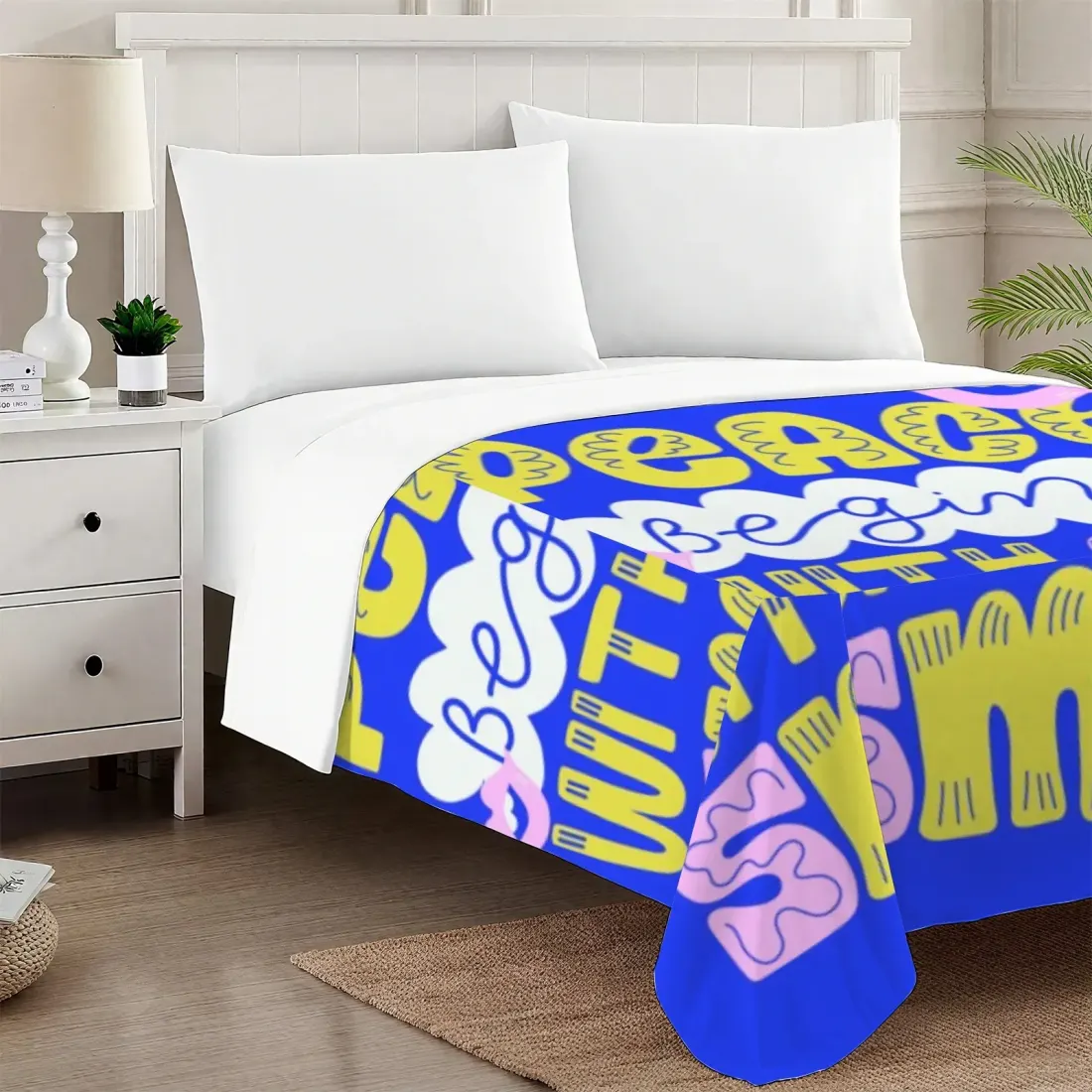 Custom 3-Piece Bedding Set (80" x 90") — photo 2