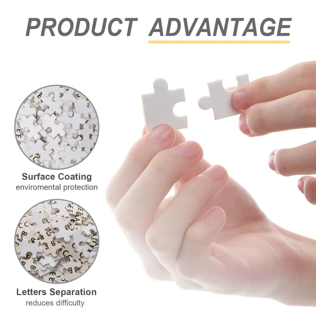 35-Piece Wooden Jigsaw Puzzles (Vertical) — photo 4