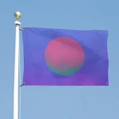 Custom Flag with Four Grommets (24x35 in) thumbnail 2