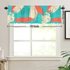Short Window Curtain 60x18inch thumbnail 3