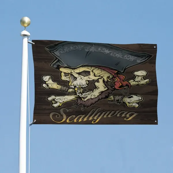 Custom Flag with Four Grommets (35x59 in)