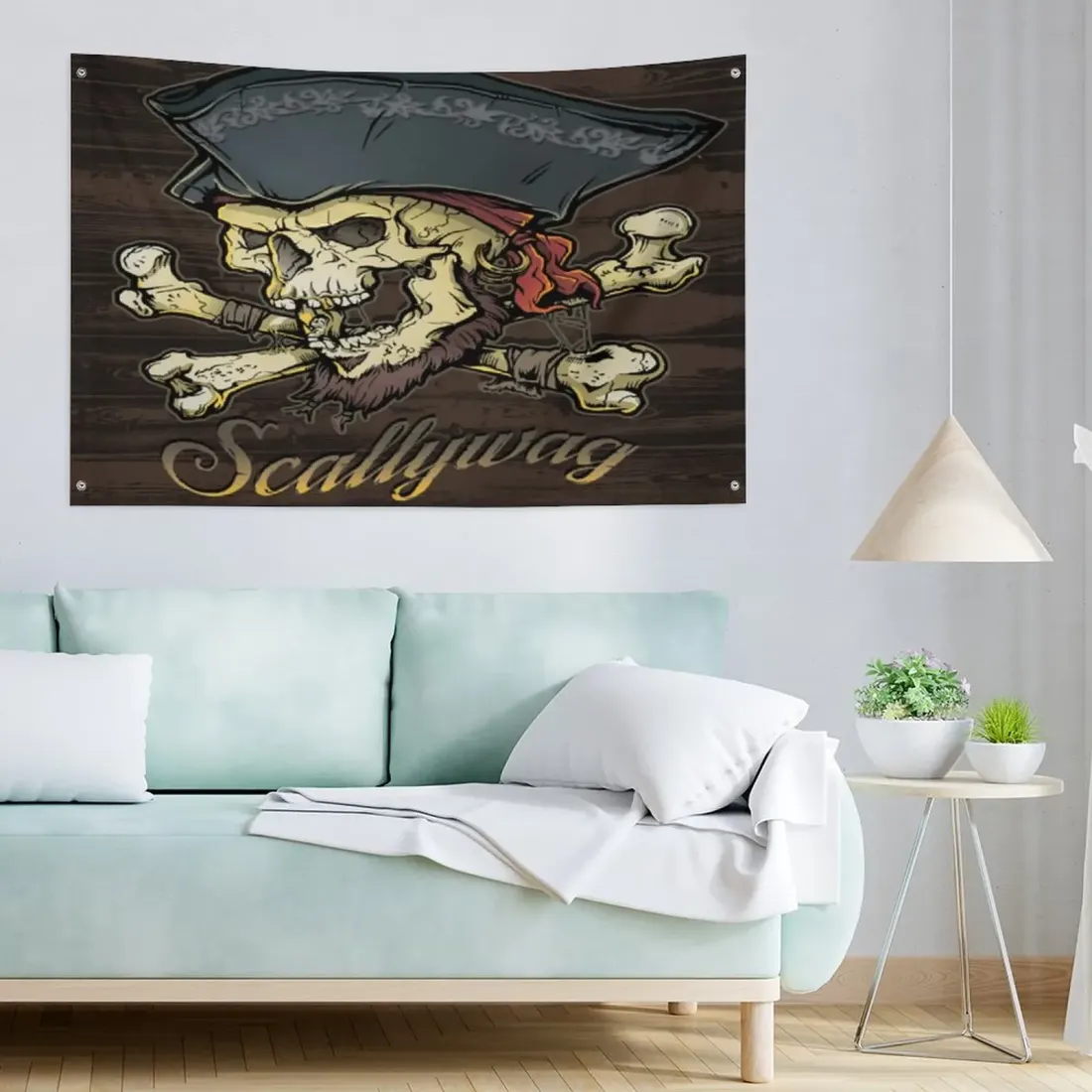 Custom Flag with Four Grommets (35x59 in) — photo 3