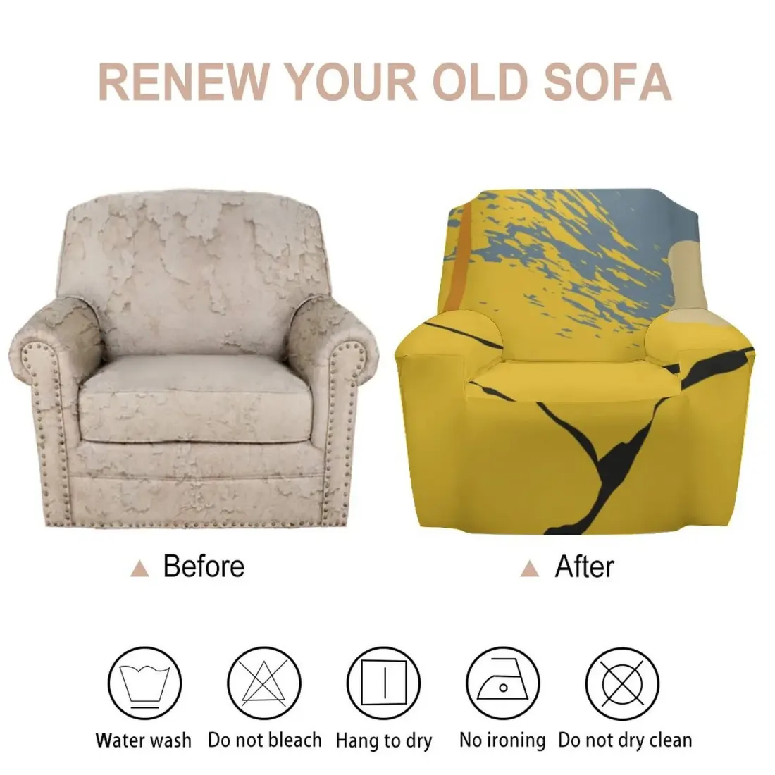 Single Sofa Cover — photo 4