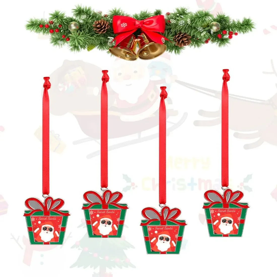 Christmas Aluminum Ornaments-Trapezoid — photo 2