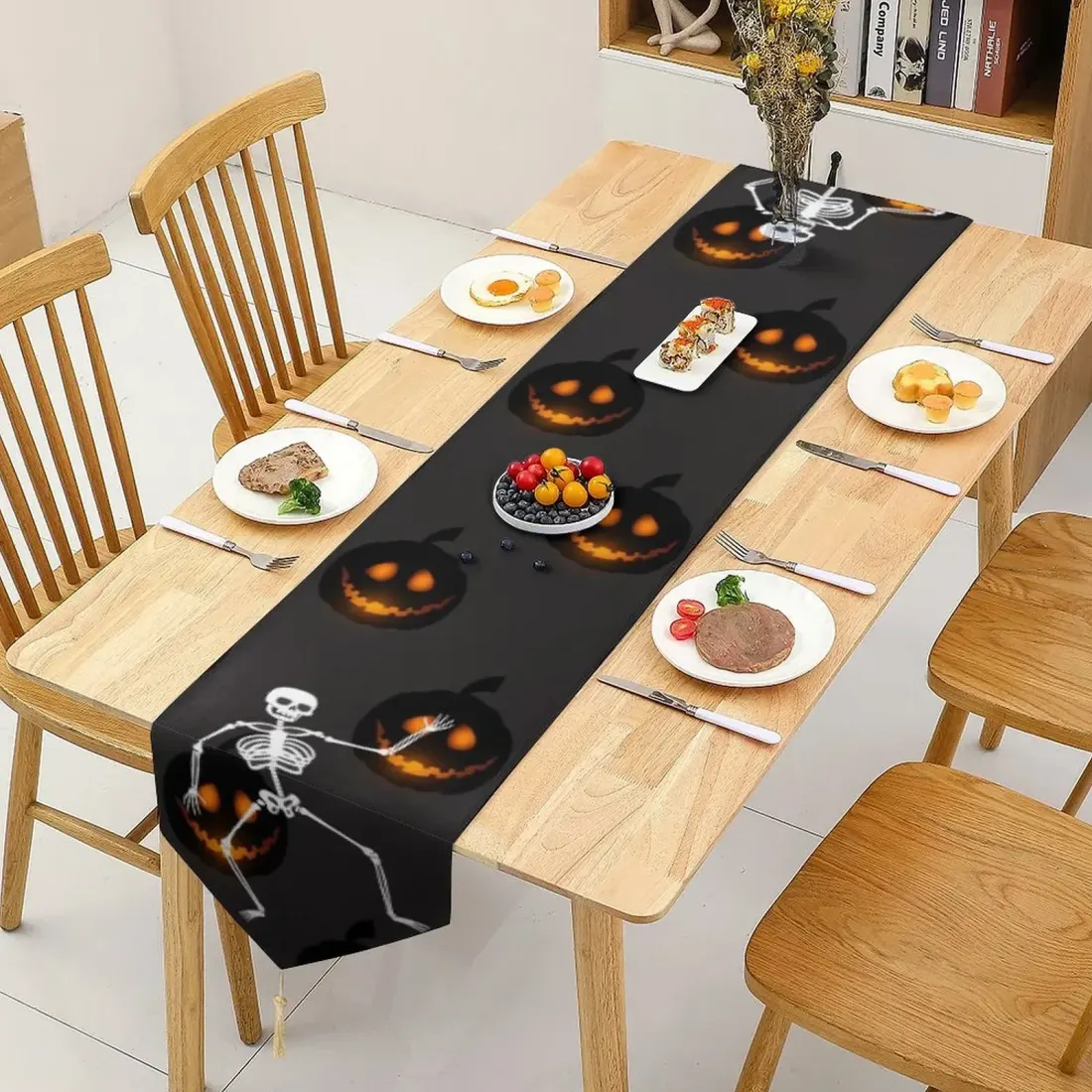Table Runner with Tassels (200x33 cm) — photo 5