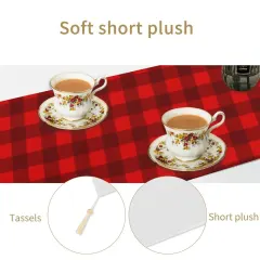 Table Runner with Tassels (178x33 cm) thumbnail 5