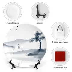 Bone China Decorative Plate thumbnail 3