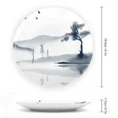 Bone China Decorative Plate thumbnail 4