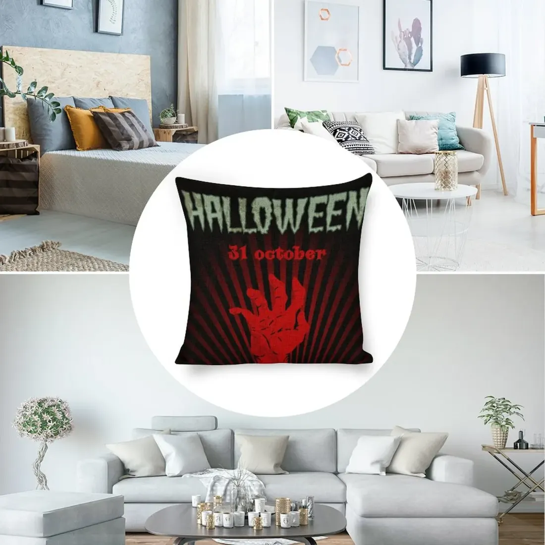 Custom Linen Pillow Case 18x18 Inch (Two-Side Printing) (Single Pack) — photo 6