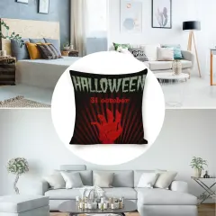 Custom Linen Pillow Case 18x18 Inch (Two-Side Printing) (Single Pack) thumbnail 6