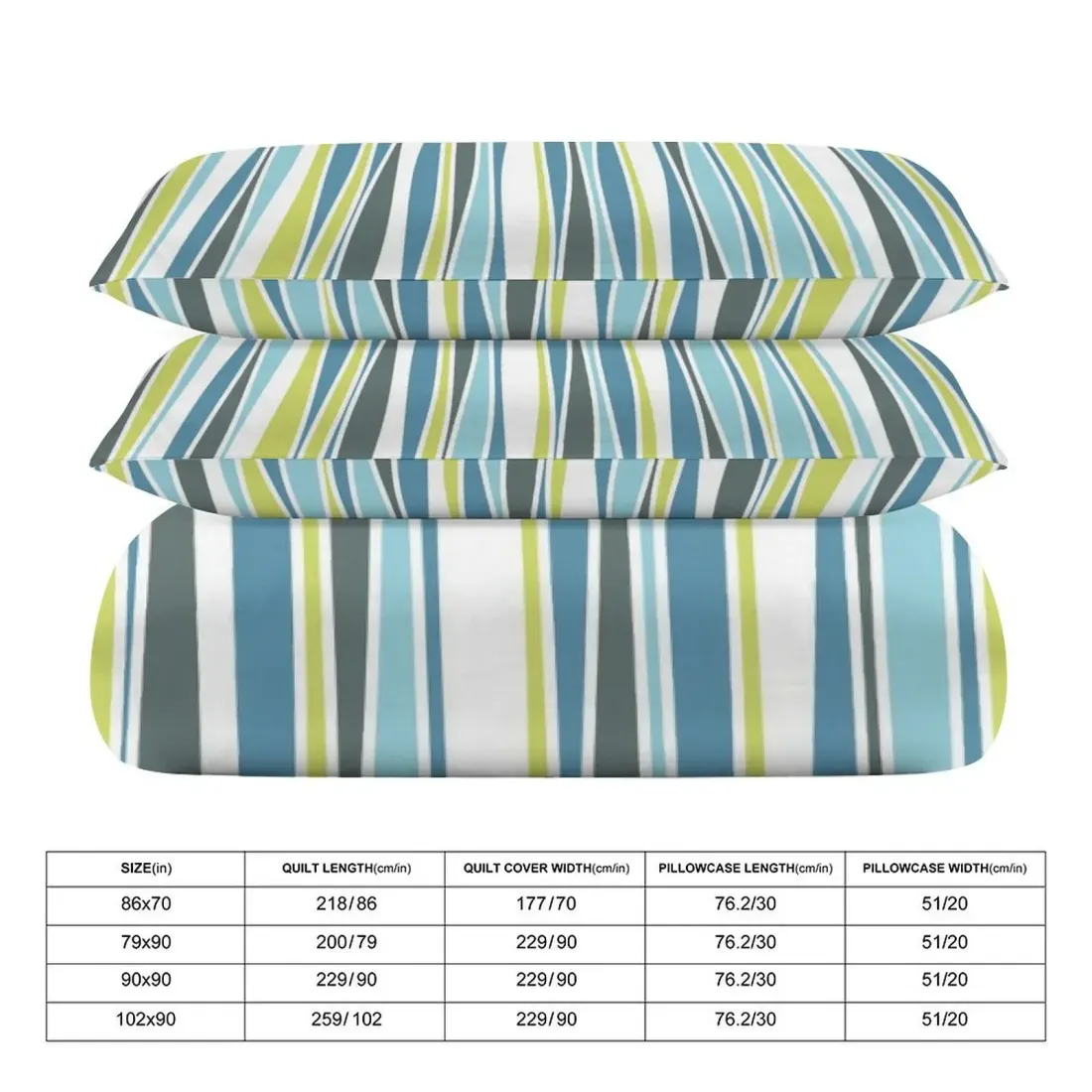 3-Piece Bedding Set (1 Duvet Cover + 2 Pillow Shams) – 102"×90" — photo 6