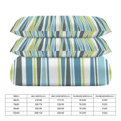 3-Piece Bedding Set (1 Duvet Cover + 2 Pillow Shams) – 102"×90" thumbnail 6
