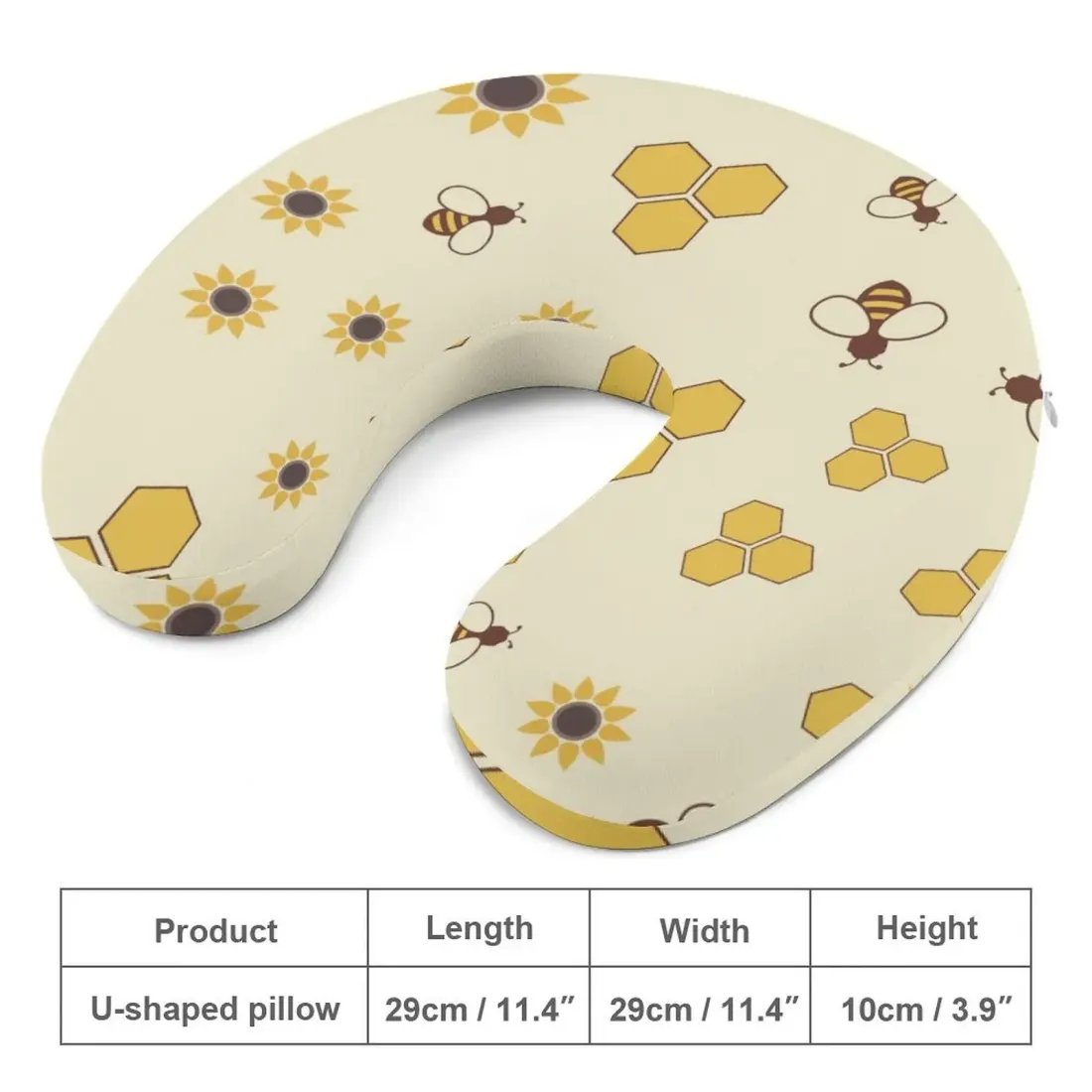 U-Shaped Travel Neck Pillow — photo 4