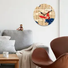 Wooden Wall Clock Without Scale (Black Pointer) thumbnail 4