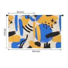 Custom Window Curtain 52"x63" (2-Piece) thumbnail 5
