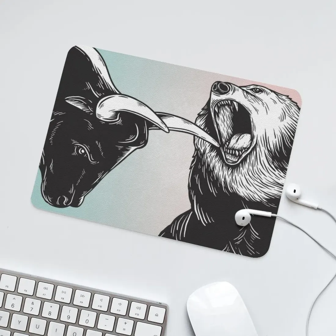 Custom PU Leather Mousepad — photo 3