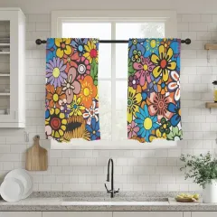 Custom Window Curtain 28"x40" (2-Piece) thumbnail 1
