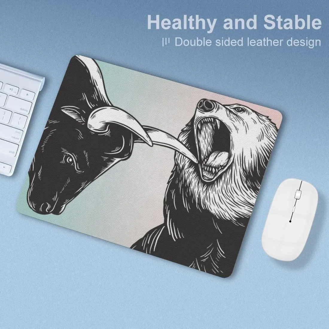 Custom PU Leather Mousepad — photo 4