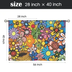 Custom Window Curtain 28"x40" (2-Piece) thumbnail 2