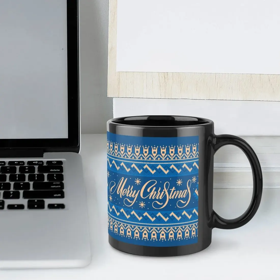 Custom Black Mug — photo 4