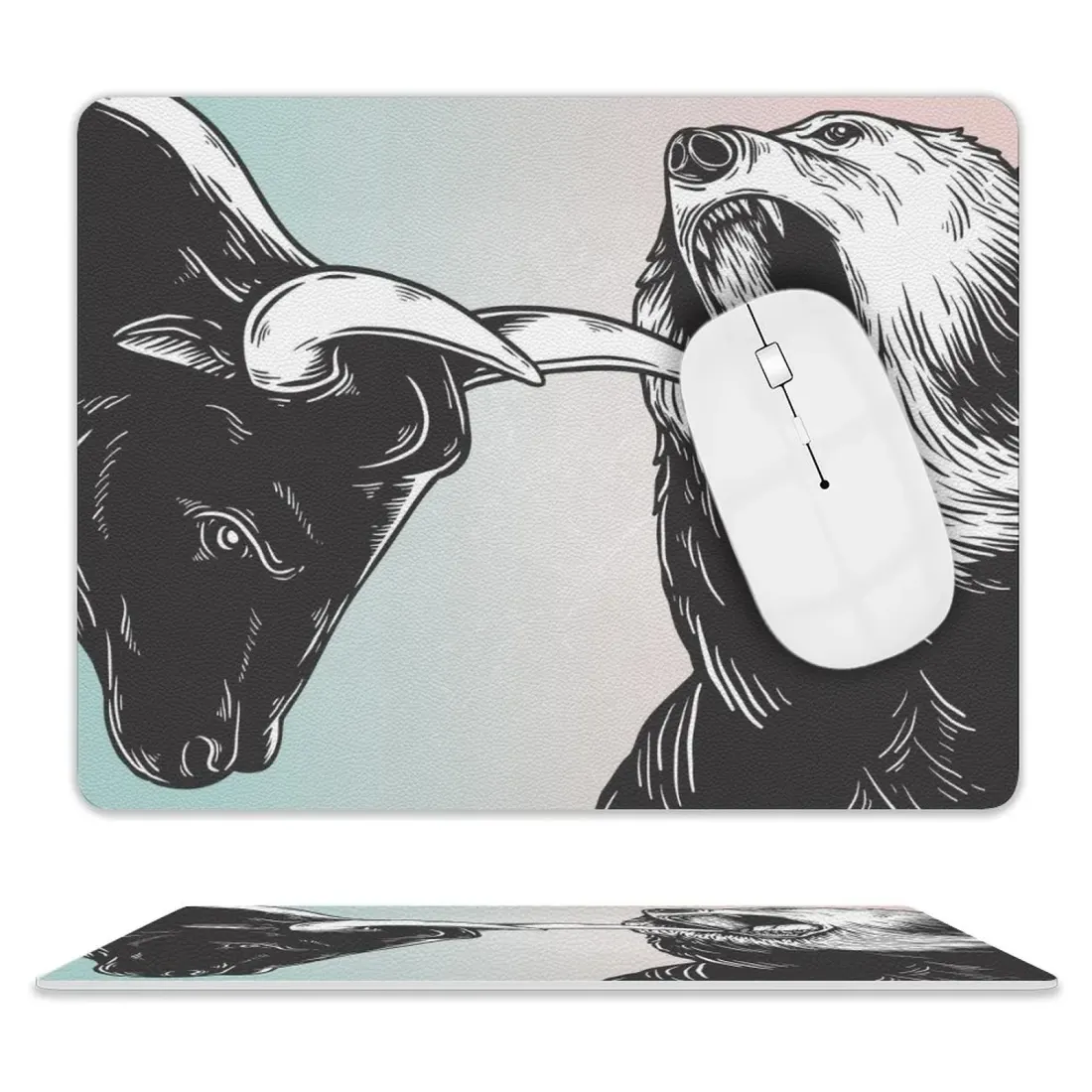 Custom PU Leather Mousepad — photo 6