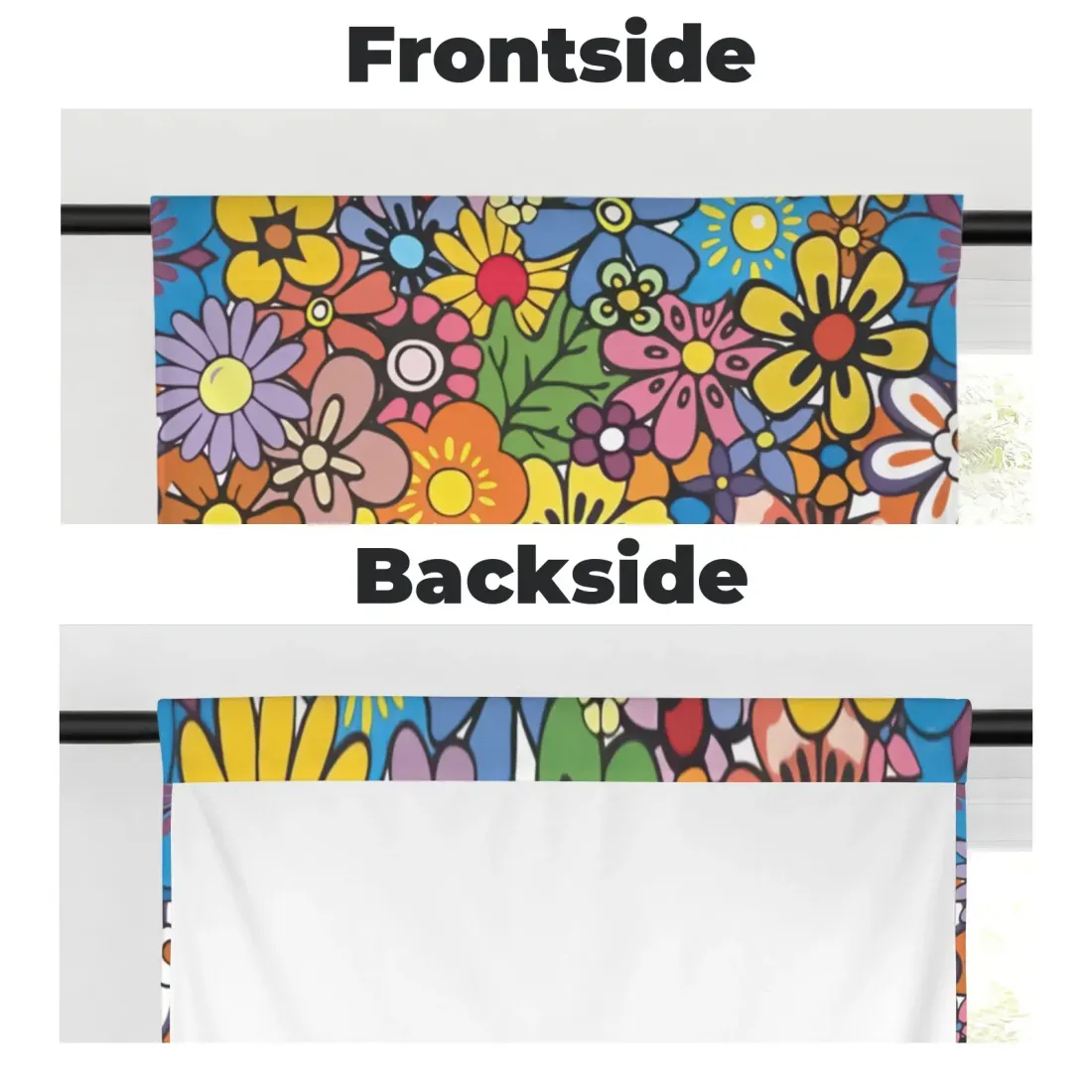 Custom Window Curtain 28"x40" (2-Piece) — photo 4