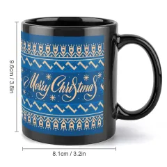 Custom Black Mug thumbnail 5