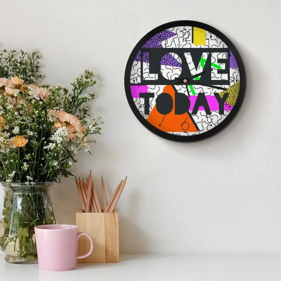 Round Wall Clock — photo 4