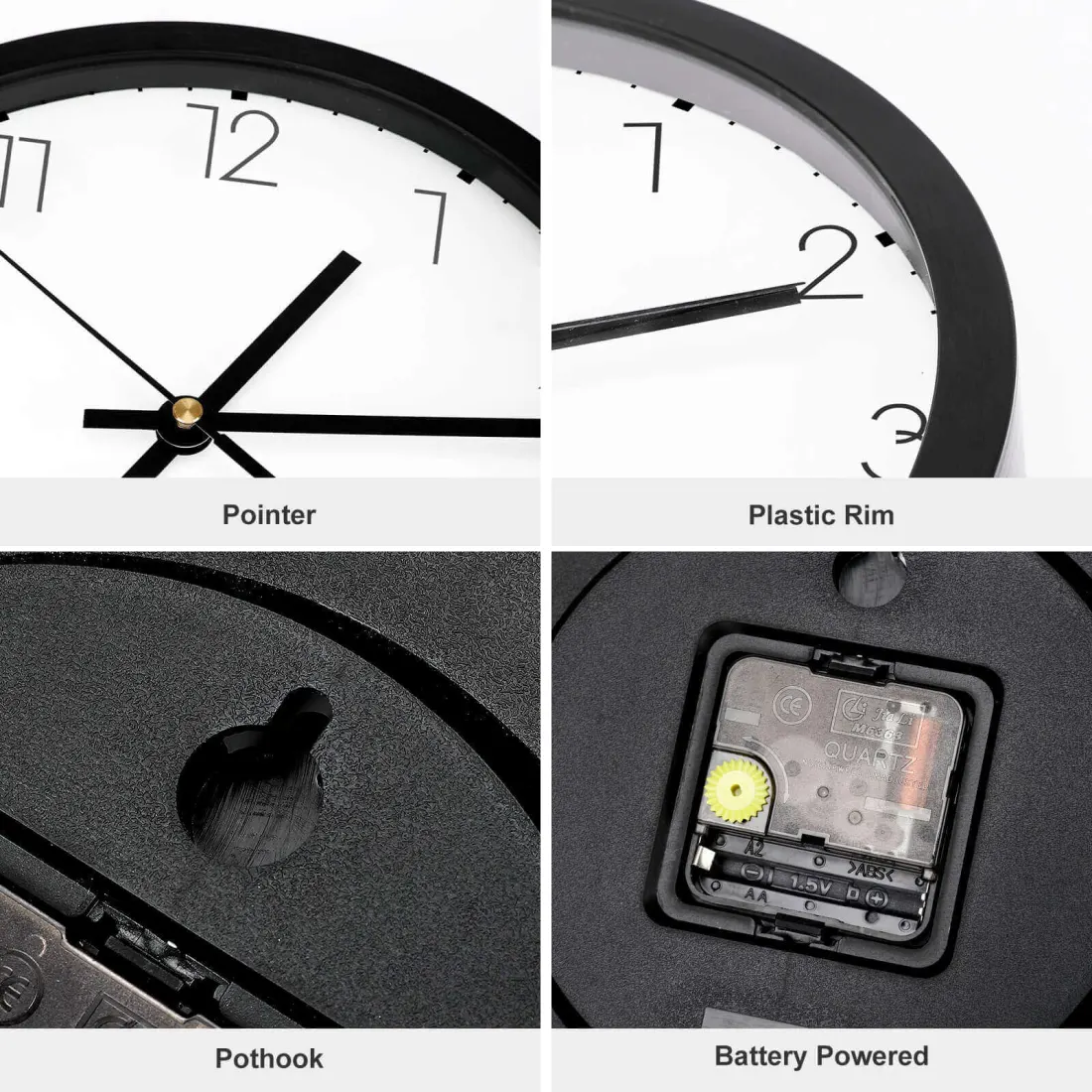Round Wall Clock — photo 6