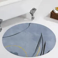Coral Velvet Round Floor Mat (80*80cm) thumbnail 3