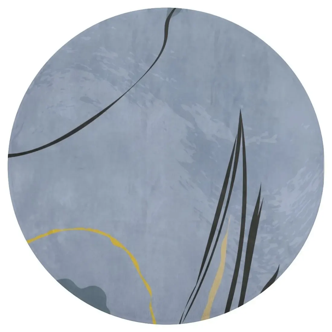Coral Velvet Round Floor Mat (80*80cm) — photo 5