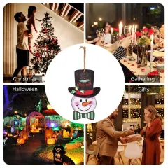 Christmas Snowman Wood Hanger thumbnail 5