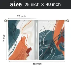 Window Curtain 28"x40" (2-Piece) thumbnail 3