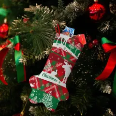 Custom Dag Paw Christmas Stocking thumbnail 2