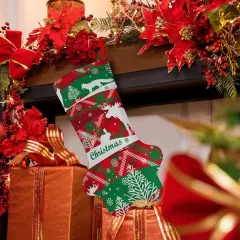 Custom Dag Paw Christmas Stocking thumbnail 3