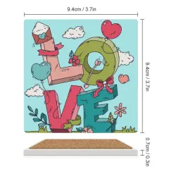 Ceramic Coasters (Square) thumbnail 5
