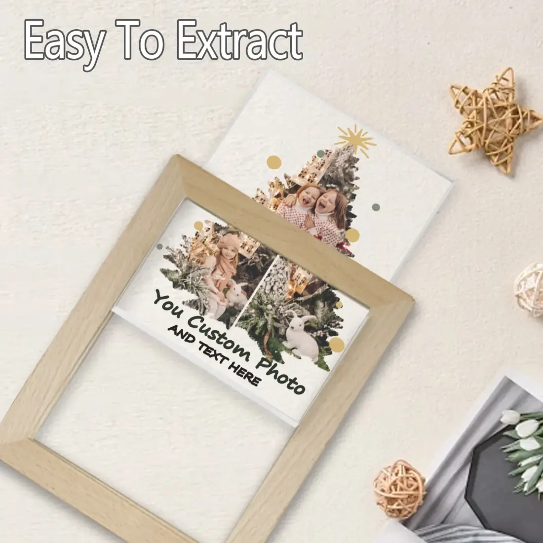 Custom Acrylic Plaque Picture Frame With Light — photo 3