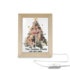 Custom Acrylic Plaque Picture Frame With Light thumbnail 4