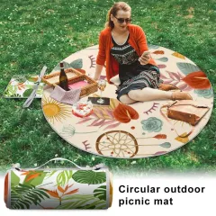 Round Picnic Mat thumbnail 1