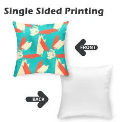 Peach Skin Pillowcase 18"x18" (One Side Printing)(2 Pack) thumbnail 4