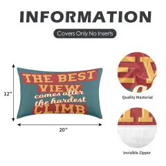 Peach Skin Pillowcase 20"x12" (One Side Printing)(2 Pack) thumbnail 3