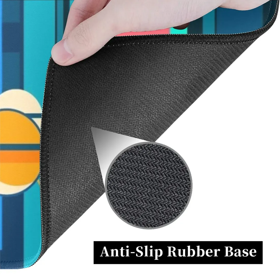 Custom Rectangle Mousepad 23.6" x 13.8"（with Stitched Edges） — photo 4