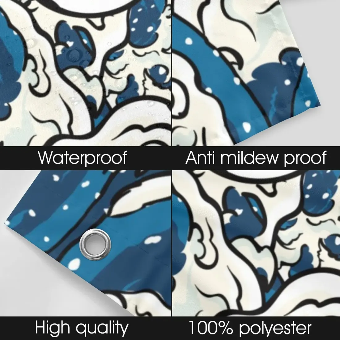Shower Curtain 69"x72" — photo 4