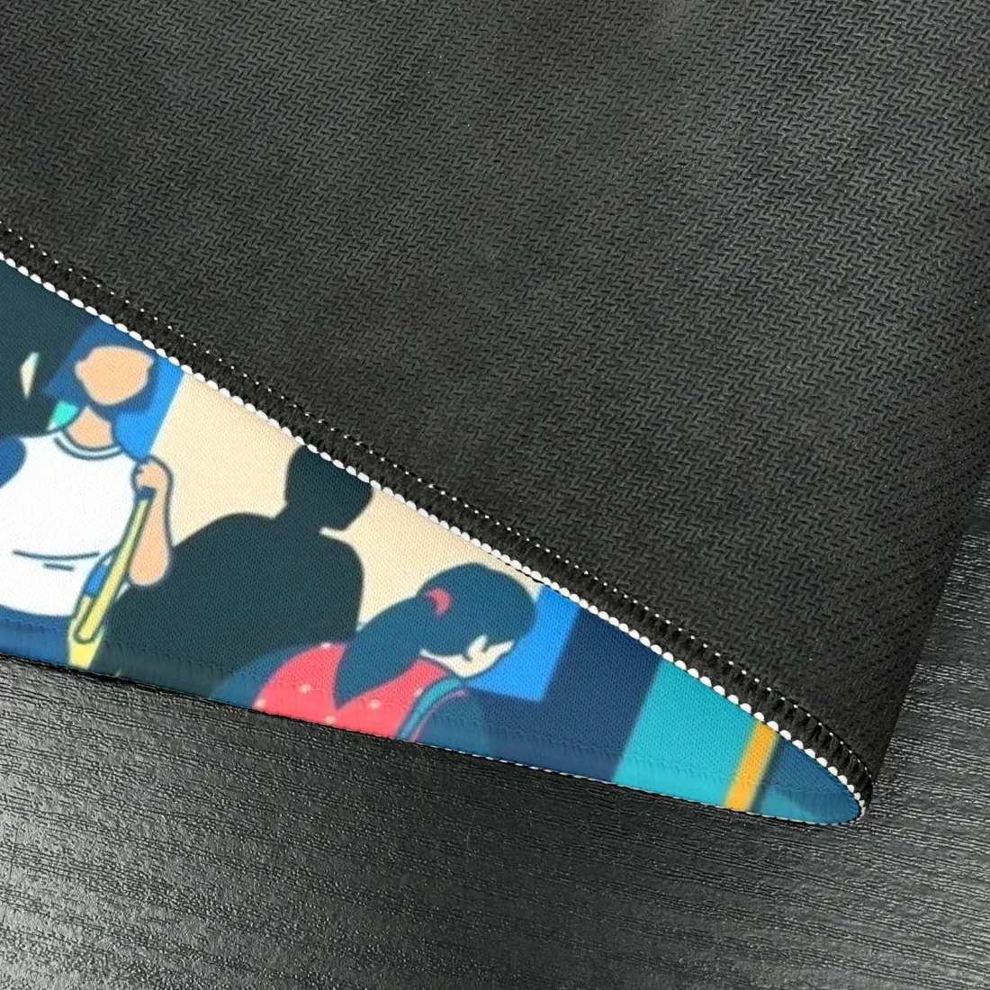 Custom Rectangle Mousepad 23.6" x 13.8"（with Stitched Edges） — photo 6