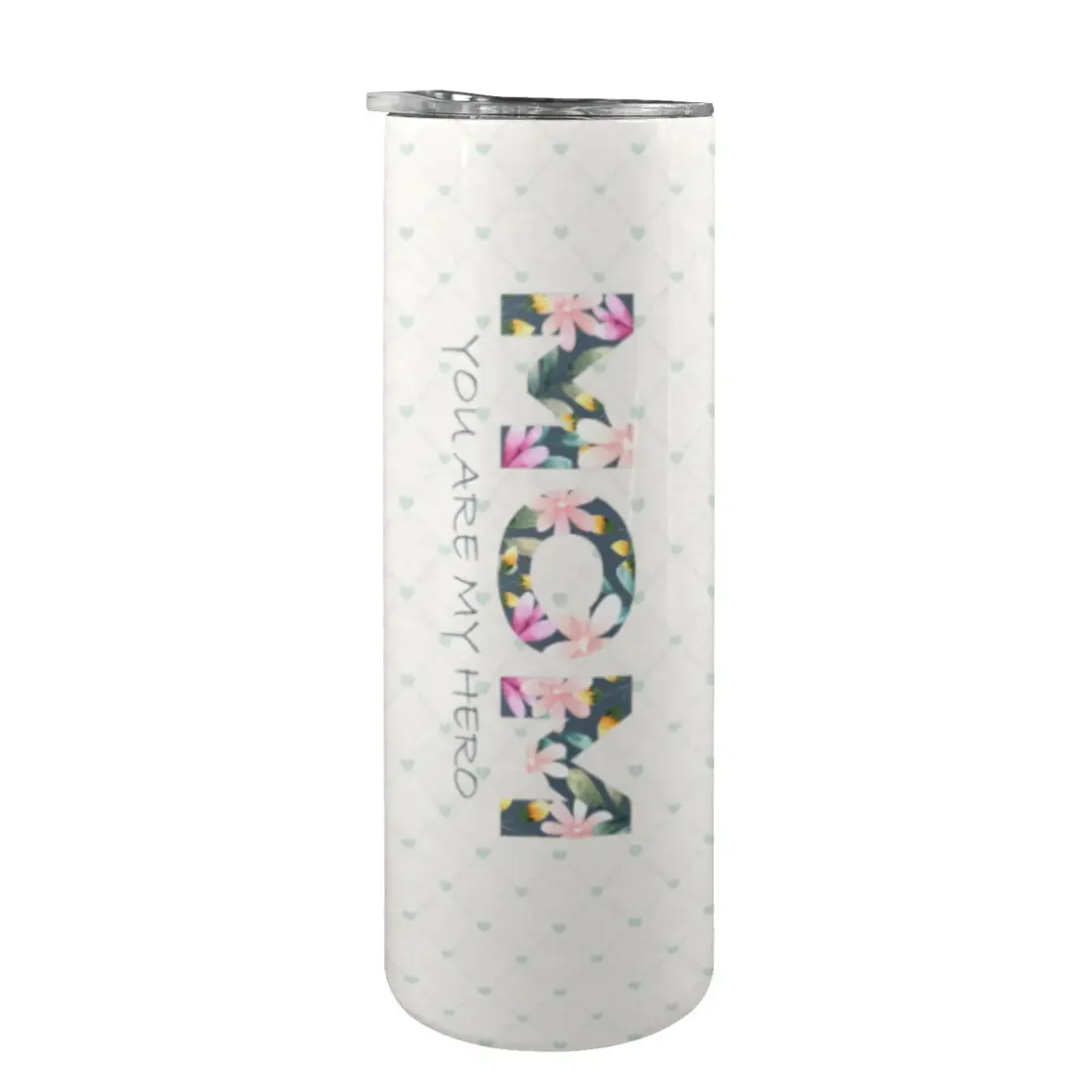 20oz Tall Skinny Tumbler with Lid and Straw — photo 6