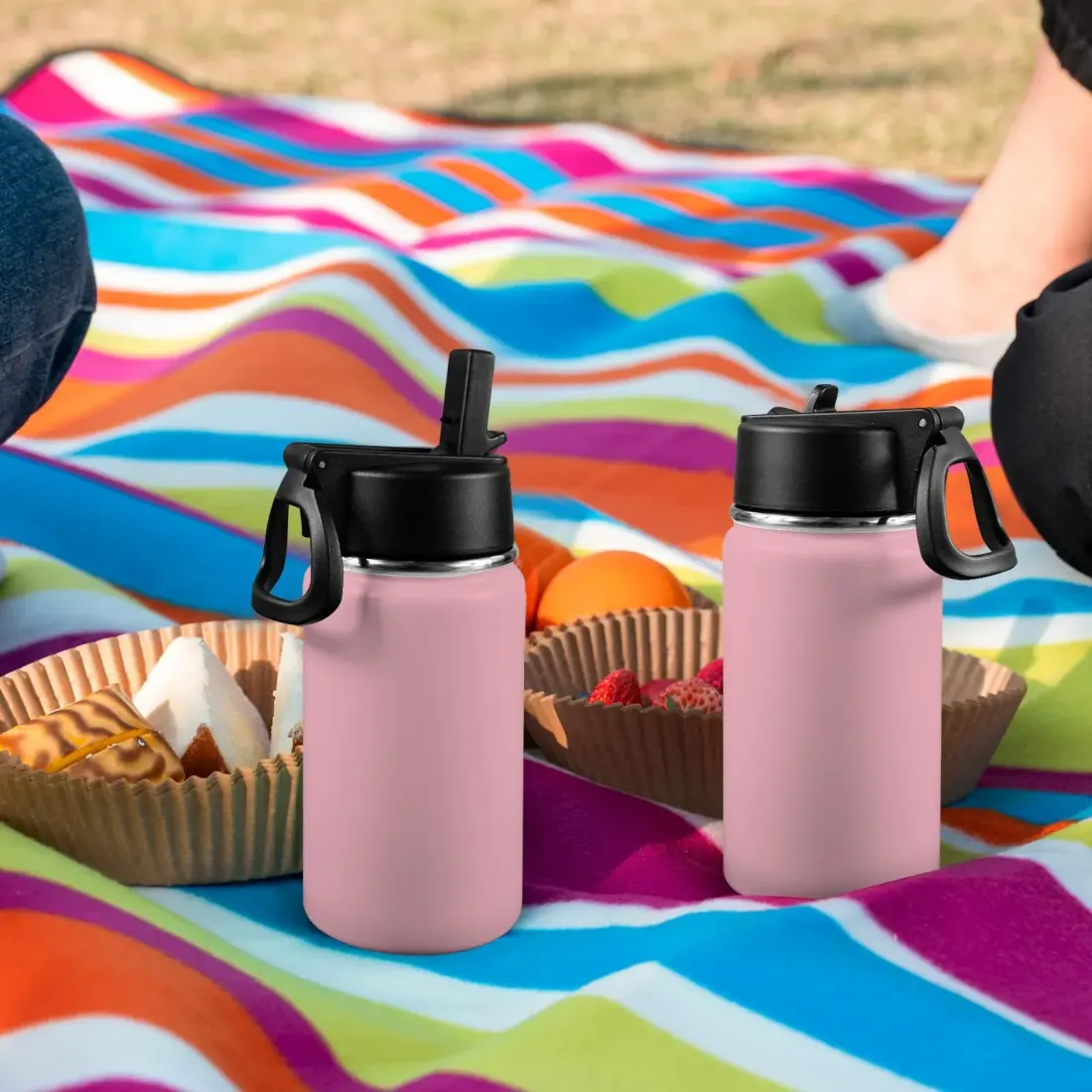 Kids Water Bottle with Straw Lid (12 oz) — photo 4