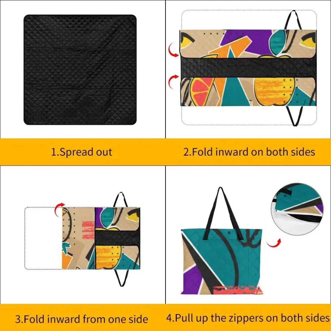 Zipper Picnic Mat（150*150） — photo 5